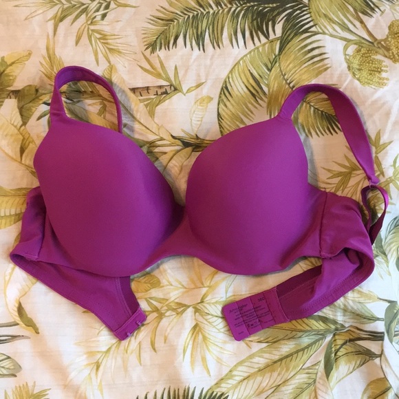 Ambrielle Purple Natural Shaping Balconette Bra, 38C - Picture 3 of 7